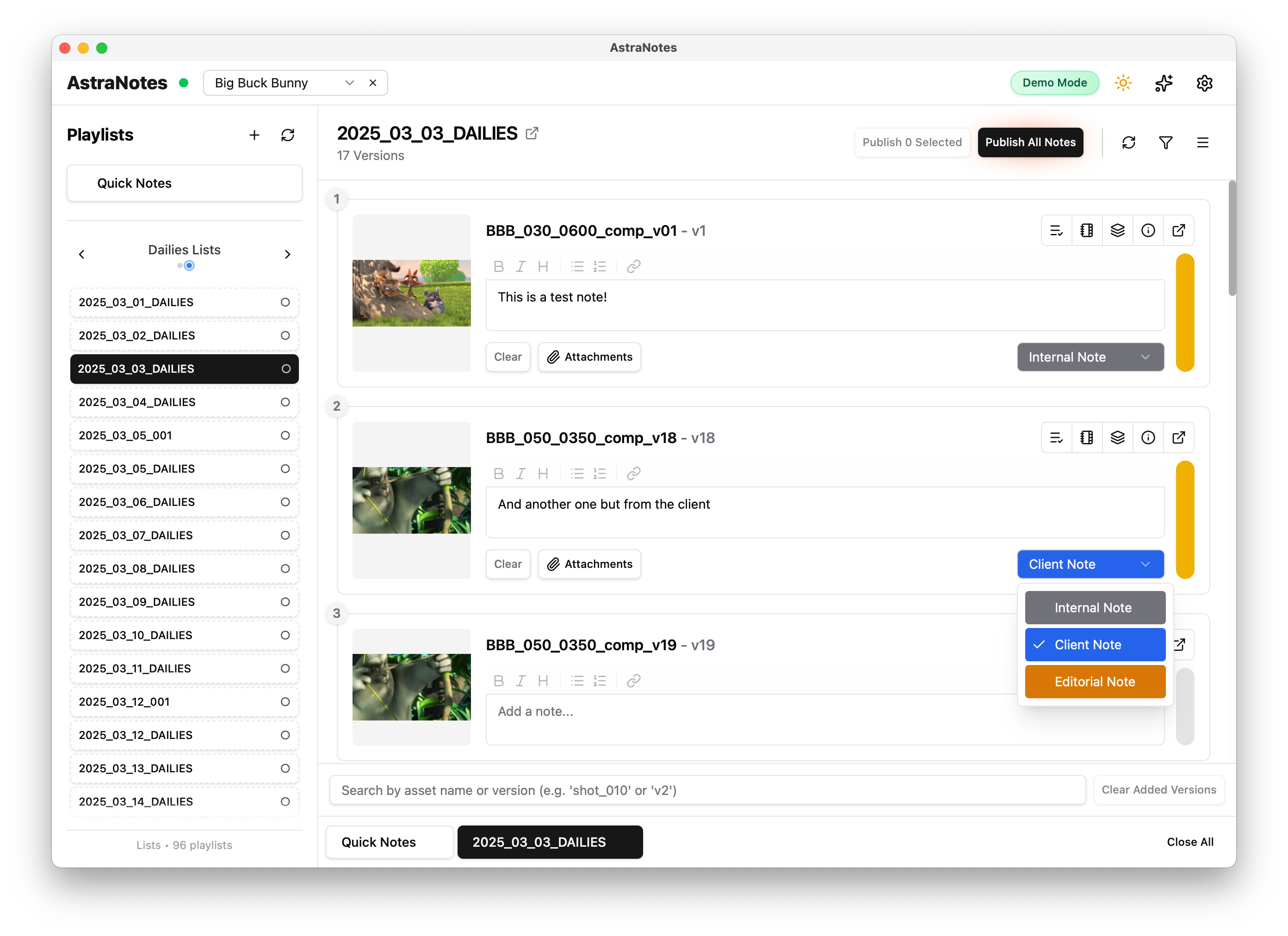 AstraNotes screenshot 1